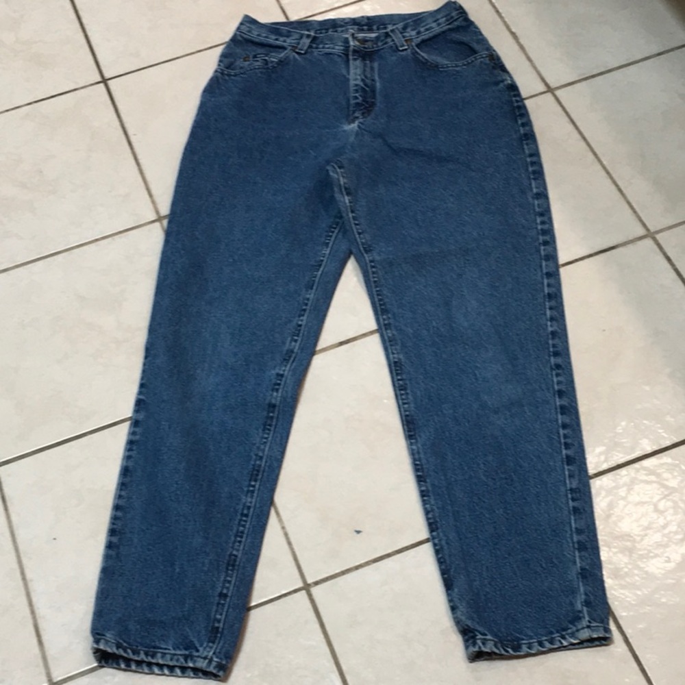 Vintage Lee Jeans Hi Waist Tapered Leg Size 8/10M